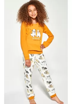 Pijama fete 1-8 ani, 100% bumbac - Cornette G594-145 Dogs imagine
