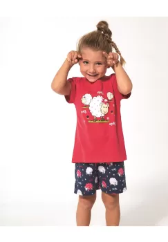 Pijama fete 1-8 ani, 100% bumbac, Cornette G787-072 imagine