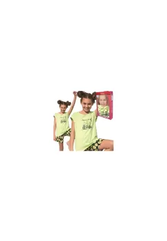 Pijama fete 1-8 ani, colectia mama-fiica, Cornette G787-077 Avocado imagine