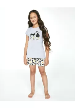 Pijama fete 1-8 ani, colectia mama-fiica, Cornette G787-087 Cats imagine