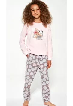Pijama fete 1-8 ani, colectia mama-fiica, Cornette G994-139 Time to sleep 2 imagine