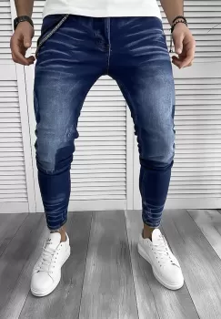 Blugi barbati conici albastri 367 G2-3* imagine