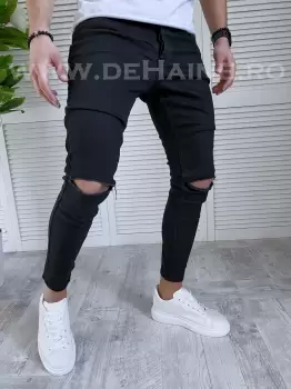 Blugi barbati conici negri 078 G5-3.4* E imagine