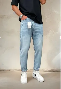 Blugi barbati conici T001 imagine