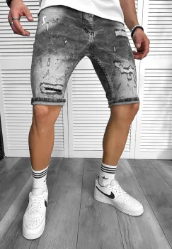 Blugi barbati scurti conici 5719 H3-7 imagine