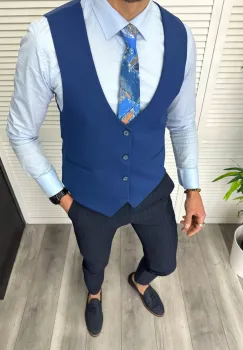 Compleu barbati  Vesta + Pantaloni 11830 imagine