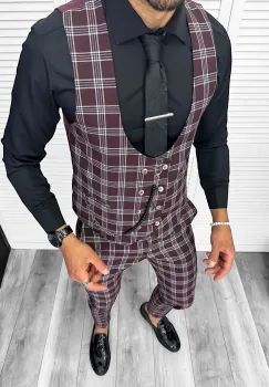 Compleu barbati  Vesta + Pantaloni 13186 imagine