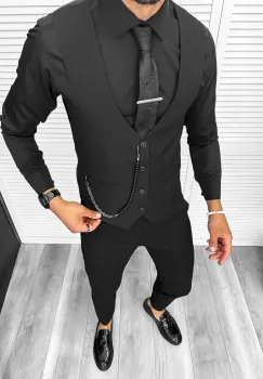 Compleu barbati  Vesta + Pantaloni 13189 imagine