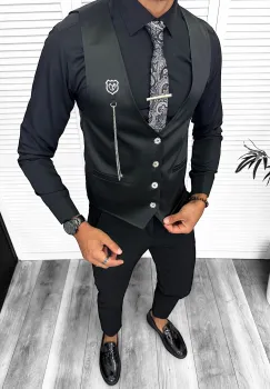 Compleu barbati  Vesta + Pantaloni 13302 imagine