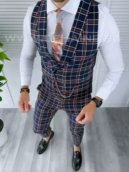 Compleu barbati Vesta + Pantaloni B4125 6-5 E* 108-2 imagine