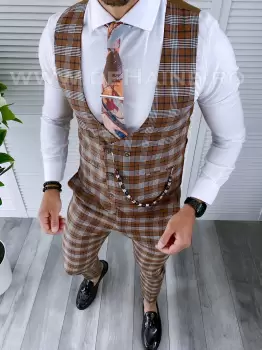Compleu barbati Vesta + Pantaloni B4126 5-2 E 101-3 imagine