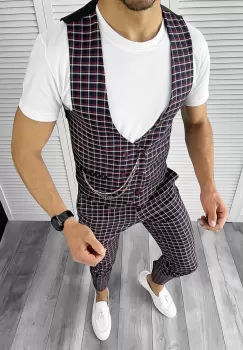 Compleu barbati Vesta + Pantaloni B4131 1-2 E imagine