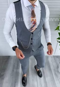 Compleu barbati Vesta + Pantaloni B4192 E 3-1 imagine