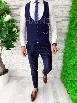 Compleu barbati Vesta + Pantaloni ZR A4589 imagine