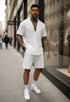 Compleu de vara camasa + pantaloni 209 imagine