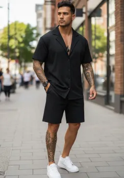 Compleu de vara camasa + pantaloni 210 imagine
