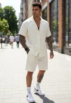Compleu de vara camasa + pantaloni 211 imagine