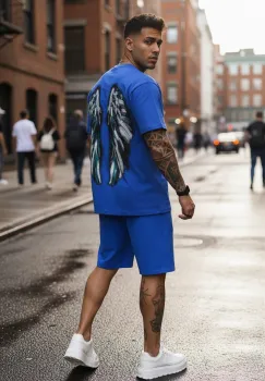 Compleu de vara tricou oversize +pantaloni 545 42-3.1 imagine