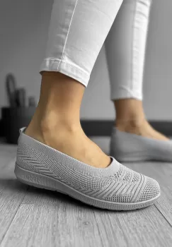 Espadrile dama casual gri CL15 imagine