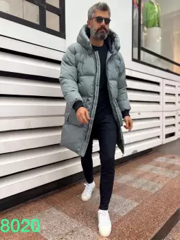 Geaca barbati groasa de iarna B9560 E imagine
