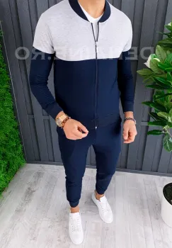 Hanorac barbati slim fit  ZR A6734 O2-4.2 imagine
