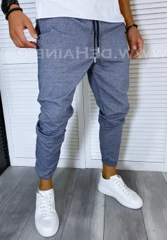 Pantaloni barbati albastri casual B5857 N7-4.2 imagine