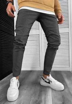 Pantaloni barbati casual gri 7114 O2-5.2 imagine