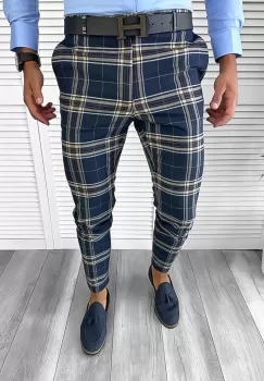 Pantaloni barbati eleganti B1742 22-2 E~ imagine