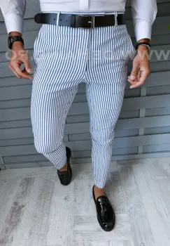 Pantaloni barbati eleganti B1840 D3-4.4 imagine