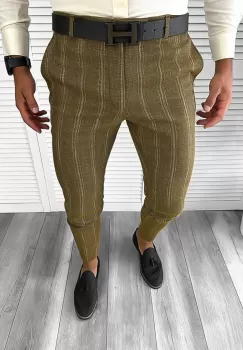 Pantaloni barbati eleganti B1858 B2-5 12-5 E~ imagine