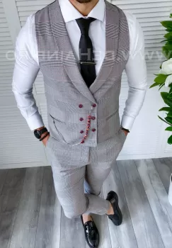 Pantaloni barbati eleganti B5740 252-5 imagine