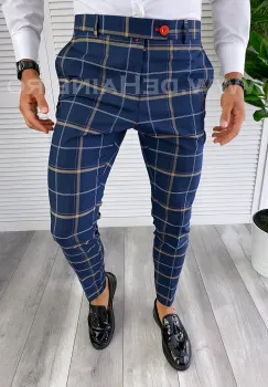 Pantaloni barbati eleganti B5809 I5-3 imagine