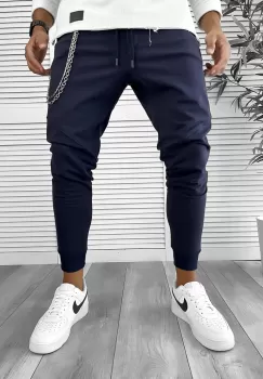 Pantaloni de trening bleumarin 12261 imagine