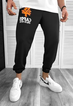 Pantaloni de trening cargo  bej   conici 12918 O2-4.2 imagine