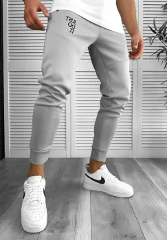 Pantaloni de trening gri CU MIC DEFECT DEF12616 O3-1.2 imagine