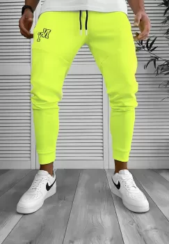 Pantaloni de trening neon conici 12347 imagine