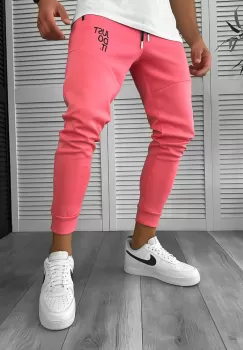 Pantaloni de trening roz 12616 imagine