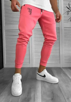 Pantaloni de trening roz DEF12616 N8-4.2 imagine