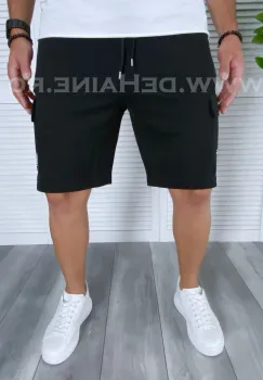 Pantaloni scurti de trening negri B3936 O2-4.2 imagine