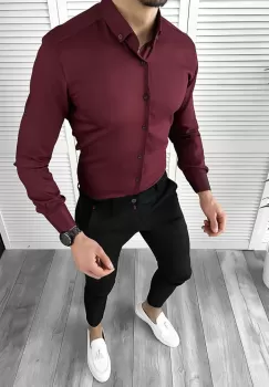 Tinuta barbati smart casual Pantaloni + Camasa 10315 imagine