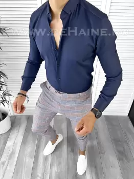 Tinuta barbati smart casual Pantaloni + Camasa B8766 imagine