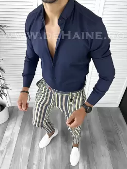 Tinuta barbati smart casual Pantaloni + Camasa B9161 imagine