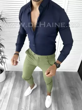 Tinuta barbati smart casual Pantaloni + Camasa B9215 imagine