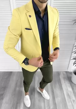 Tinuta barbati smart casual Pantaloni + Camasa + Sacou 10259 imagine