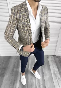 Tinuta barbati smart casual Pantaloni + Camasa + Sacou 10290 imagine