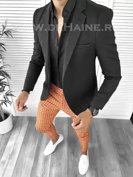 Tinuta barbati smart casual Pantaloni + Camasa + Sacou B8435 imagine