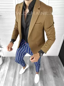 Tinuta barbati smart casual Pantaloni + Camasa + Sacou B8442 imagine
