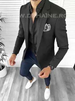 Tinuta barbati smart casual Pantaloni + Camasa + Sacou B8463 imagine