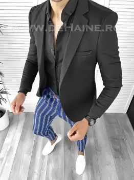 Tinuta barbati smart casual Pantaloni + Camasa + Sacou B8473 imagine