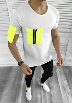 Tricou barbati slim fit ZR A9920 imagine